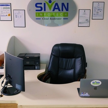 Executive Office with Certifications Display
